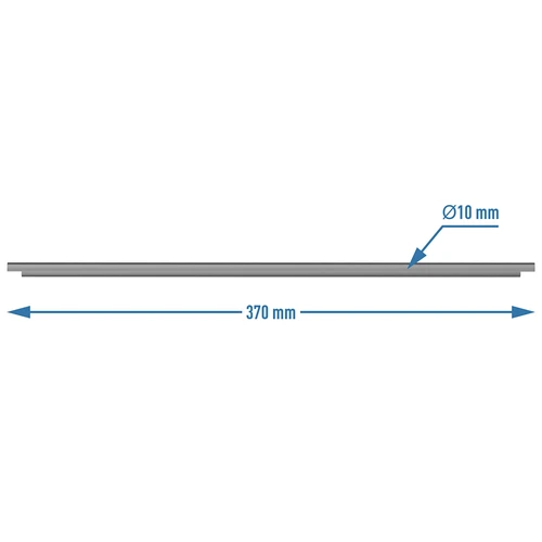 Barras de acero para ahumador eléctrico dragON 330275, 4 uds. - 3