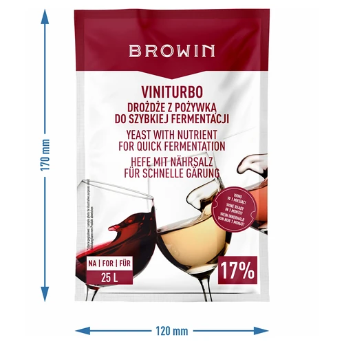 ViniTurbo - levadura para fermentación rápida - 3