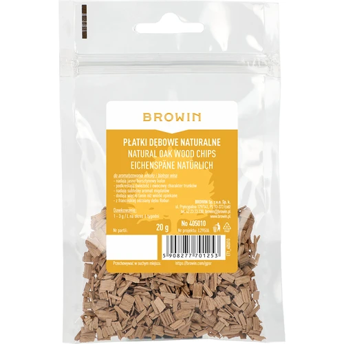 Virutas de roble naturales (sin tostar) 20g - 2