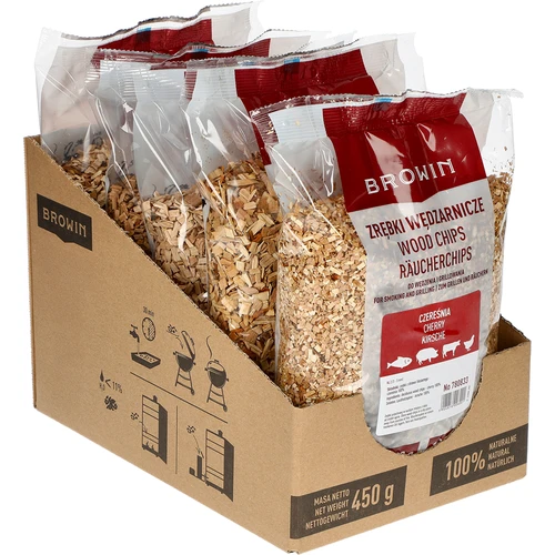 Virutas para ahumar (100% Cerezo) clase 2 - 450 g x5