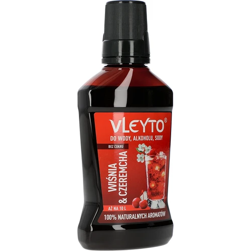 VLEYTO Cereza & Cerezo – esencia de sabor con aromas naturales, 250 ml - 3