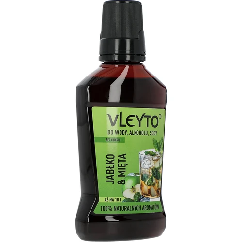 VLEYTO Menta & Manzana – esencia de sabor con aromas naturales, 250 ml - 3