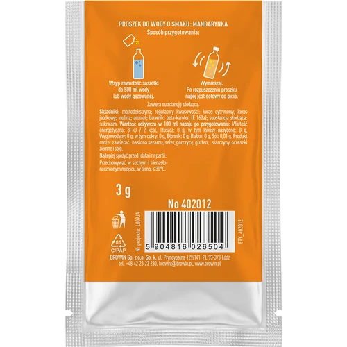 VSYPTO con sabor a mandarina, 3 g - 3