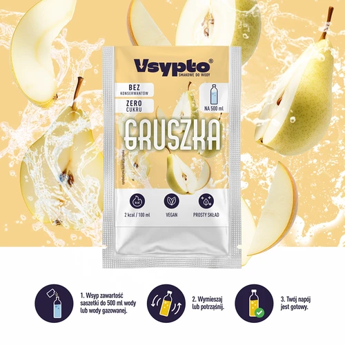 VSYPTO con sabor a pera, 3 g - 6