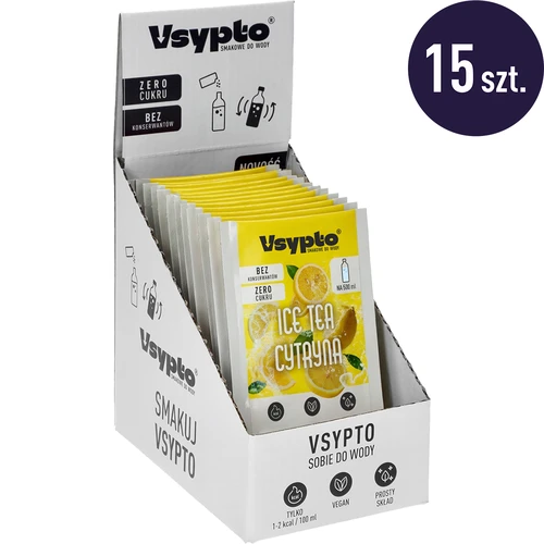 Vsypto Ice Tea Limón - pack 15x3 g - 2