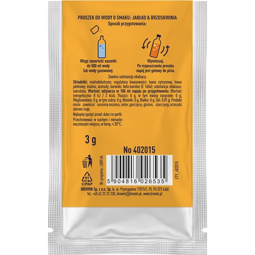 Vsypto Manzana Melocotón - pack 15x3g - 6