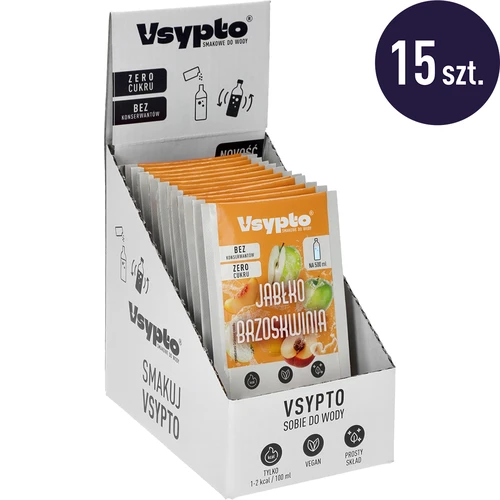 Vsypto Manzana Melocotón - pack 15x3g - 2