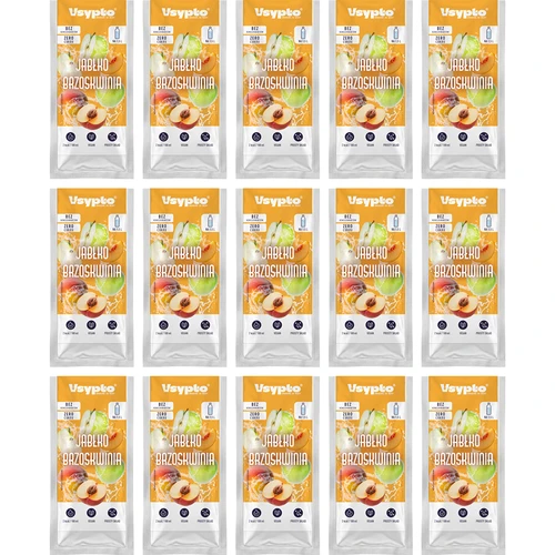 Vsypto Manzana y Melocotón - pack de 15 sobres de 9 g - 3