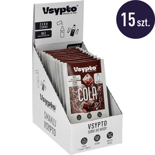VSYPTO sabor cola - polvo saborizante para agua, 3 g - 10