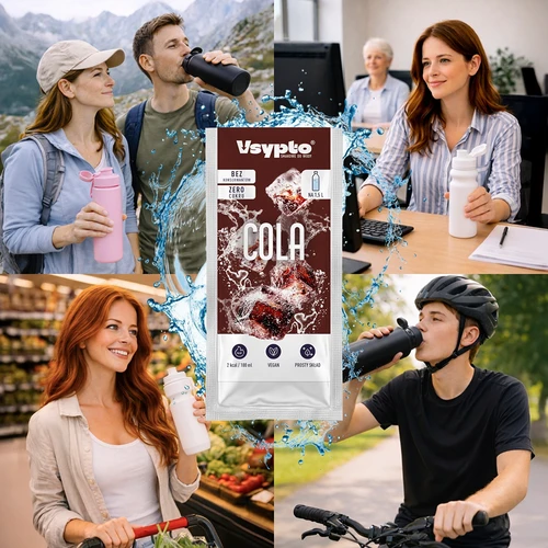 Vsypto sabor cola - polvo saborizante para agua, 9 g - 8