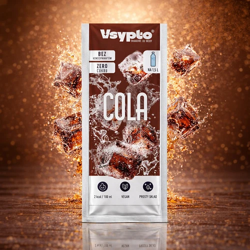 Vsypto sabor cola - polvo saborizante para agua, 9 g - 5
