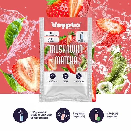 VSYPTO sabor Fresa Matcha, 3 g - 6