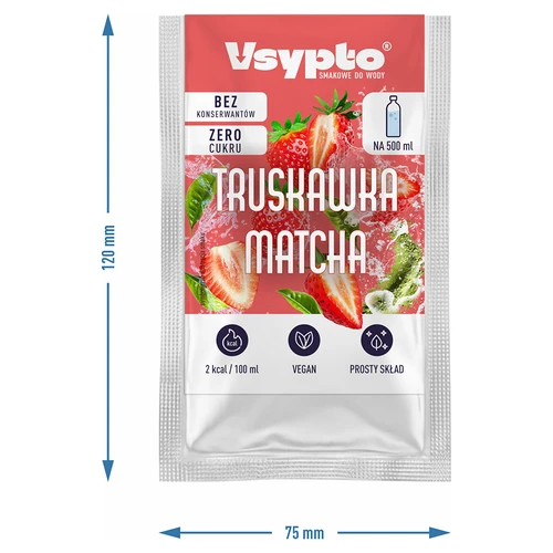 VSYPTO sabor Fresa Matcha, 3 g - 4