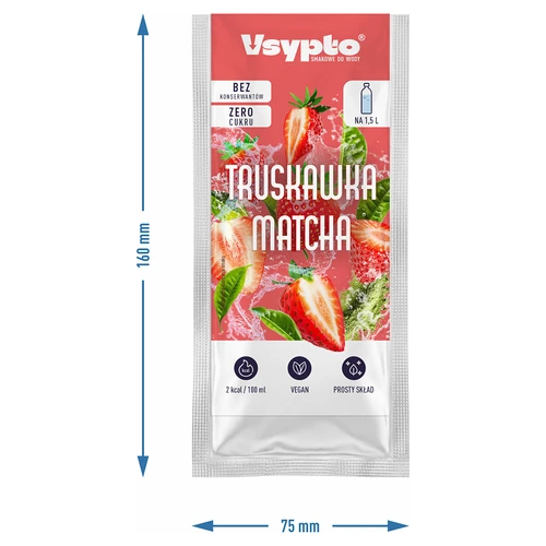 VSYPTO sabor Fresa Matcha, 9 g - 4