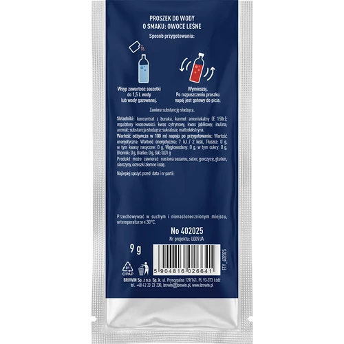 VSYPTO sabor frutos del bosque, 9 g - 3