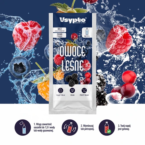 VSYPTO sabor frutos del bosque, 9 g - 6