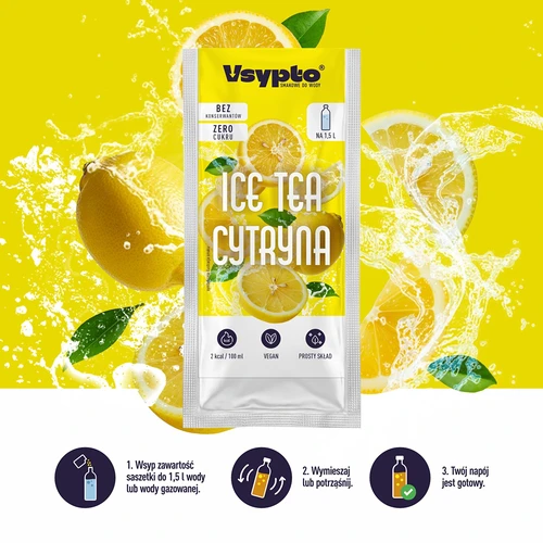 VSYPTO sabor Ice Tea Limón, 9g - 6