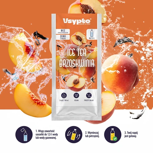 VSYPTO sabor Ice Tea Melocotón, 9 g - 6