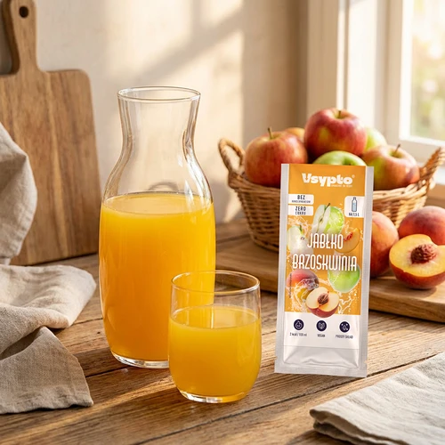 Vsypto sabor Manzana y Melocotón, 9 g - 9