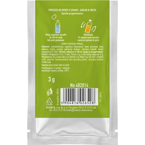 VSYPTO sabor Manzana y Menta, 3 g - 3