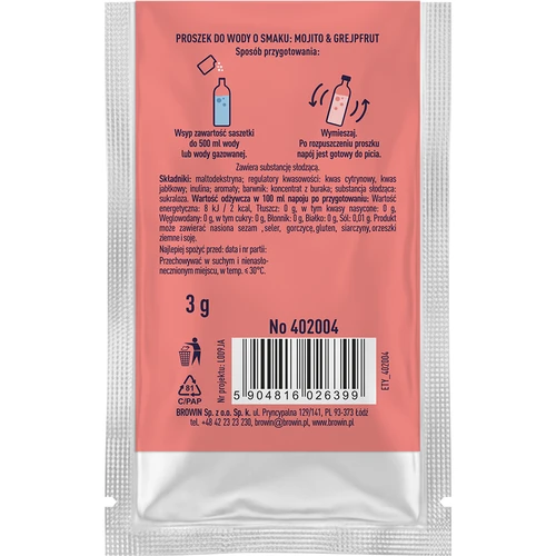 VSYPTO sabor Mojito Pomelo, 3g - 3