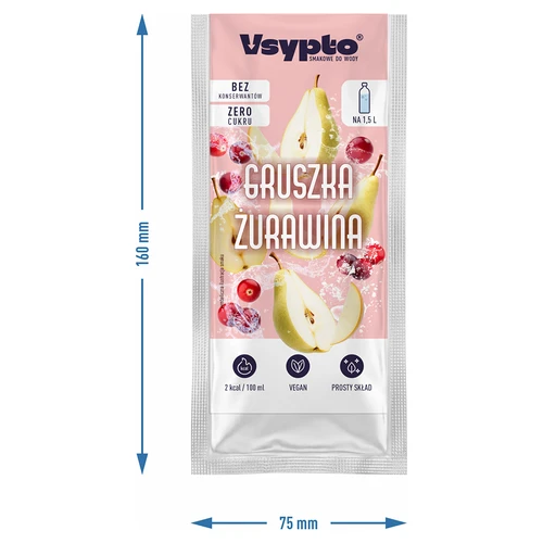 VSYPTO sabor pera y arándano rojo, 9g - 4