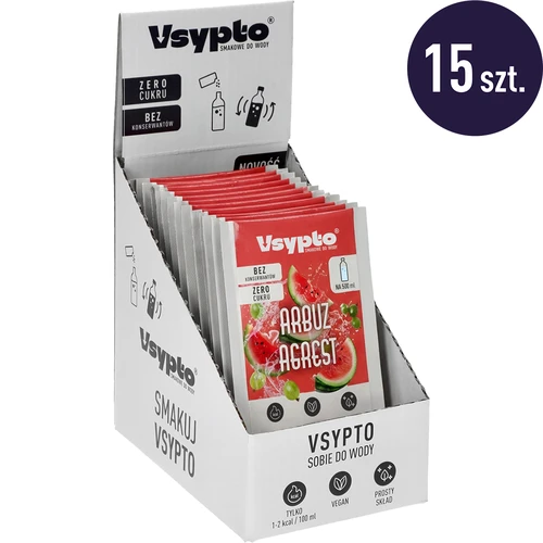 VSYPTO sabor Sandía y Grosella Espinosa, 3 g - 10