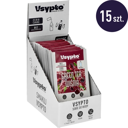 Vsypto sabor Té Verde y Cereza, 3 g - 10