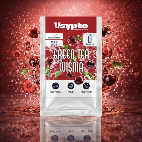 Vsypto sabor Té Verde y Cereza, 3 g - 5