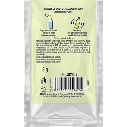 VSYPTO sabor uva, 3 g - 3