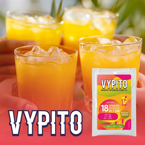 VYPITO 12%, sobre para 18 cócteles – Multitropic, 126g - 6