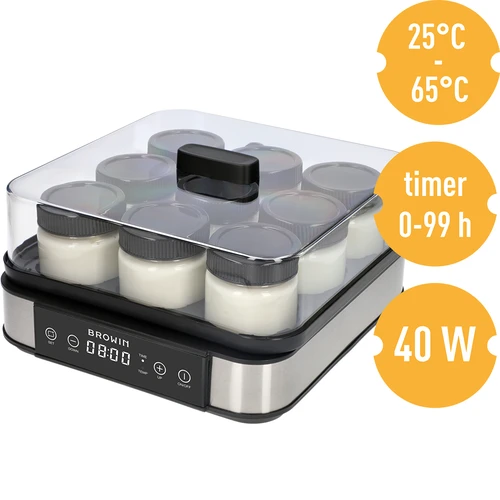 Yogurtera con termostato (9 frascos) - 8