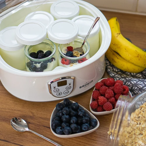 Yogurtera con termostato y frascos, 1,3l, 20W - 15