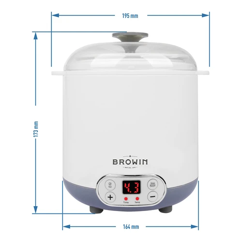 Yogurtera y quesera con termostato 1,5 L - 9
