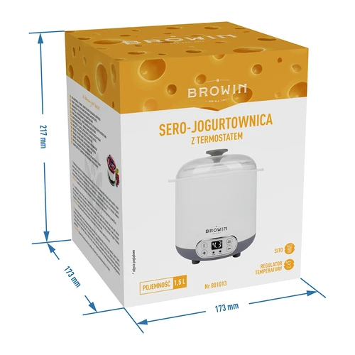 Yogurtera y quesera con termostato 1,5 L - 11