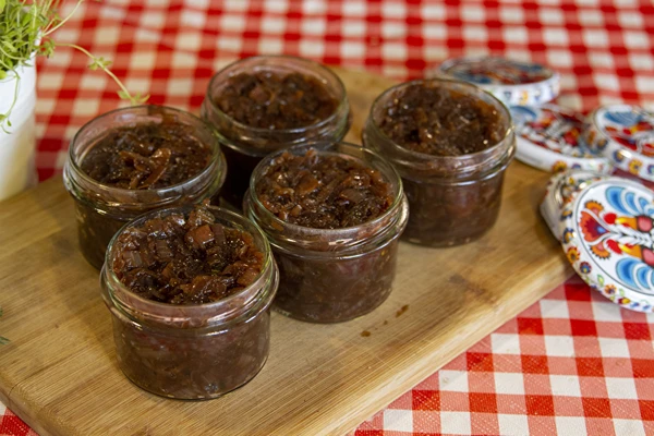 Confitura de cebolla roja