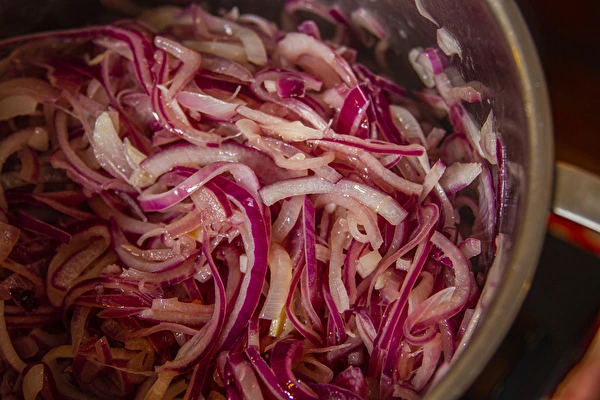 Confitura de cebolla roja