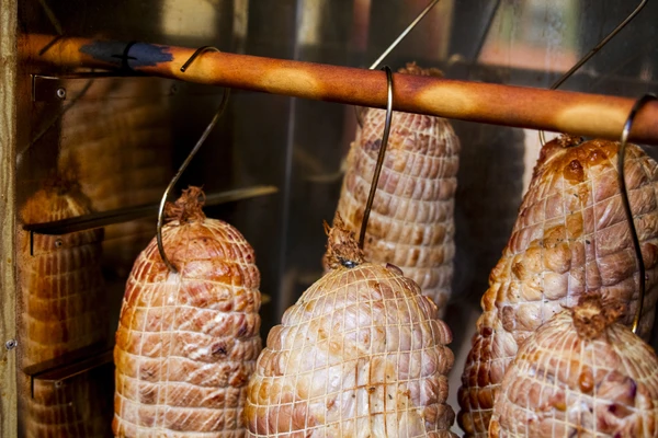 Jamón ahumado casero - humareda