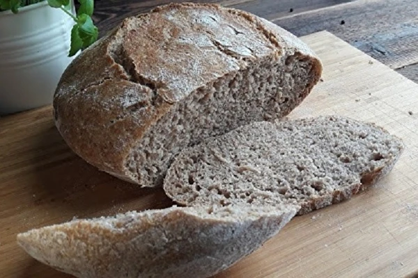 Pan de trigo con harina integral
