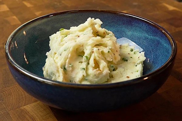 Puré de patatas para puristas culinarios
