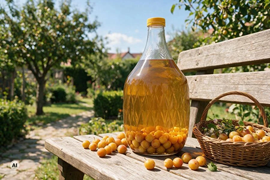 Browin Przepiśnik - Licor de mirabeles