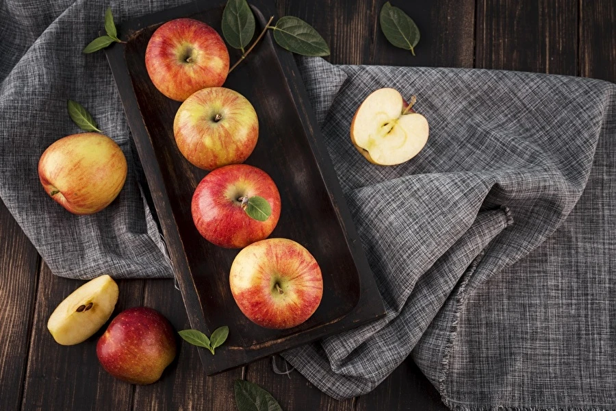 Mermelada de manzanas fritas