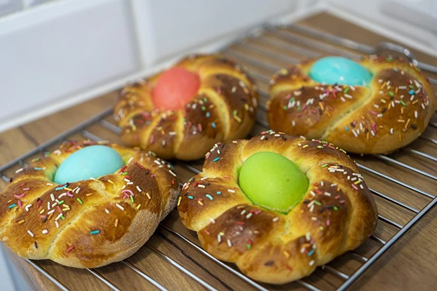 Panecillos italianos de Pascua