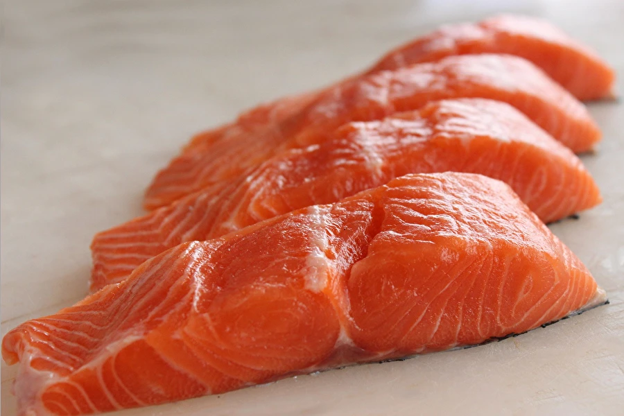 Salmón ahumado en frío