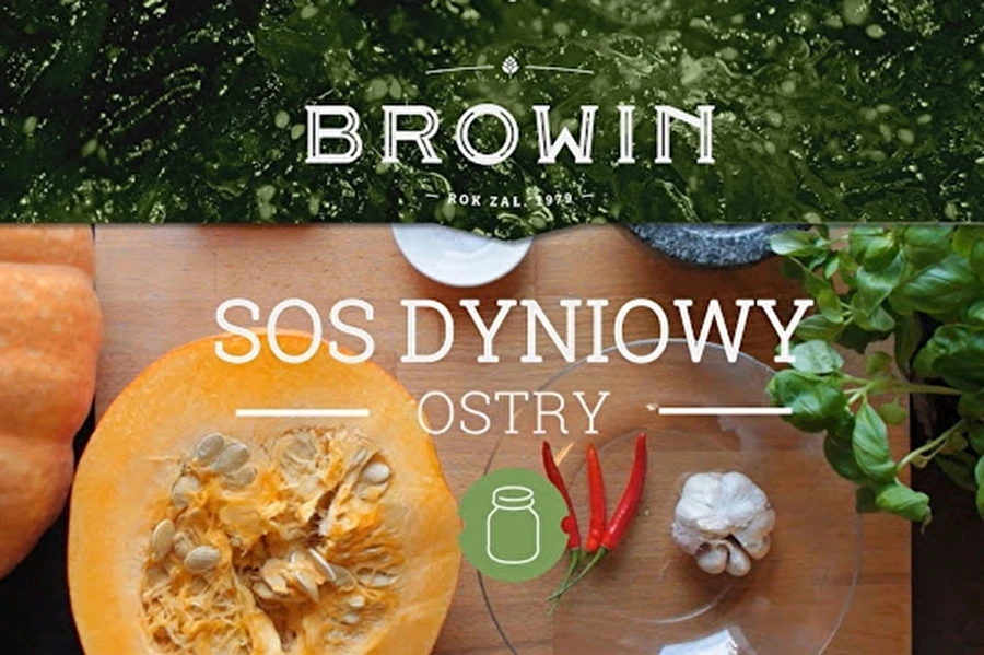 Browin Przepiśnik - Salsa picante de calabaza casera