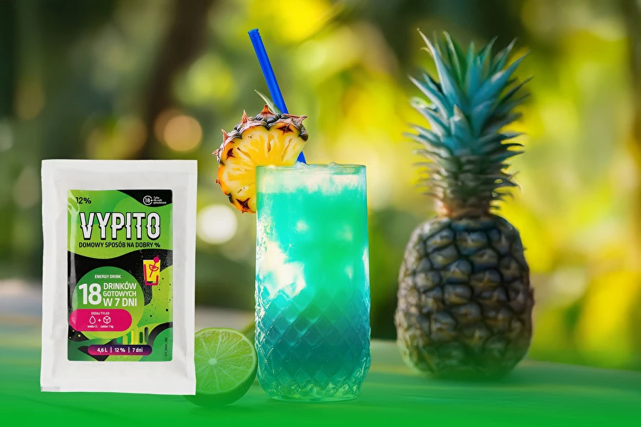 Browin Przepiśnik - Vypito Neon Splash – cóctel en versión tropical